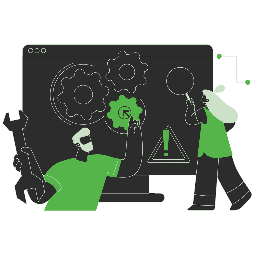 Website hosting server icon